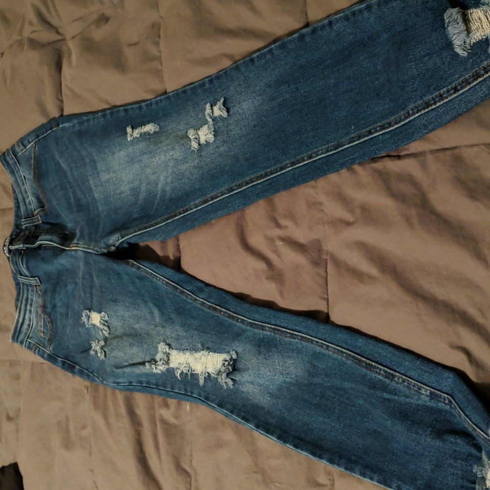 WAX JEANS skinny ankle stretch NWOT